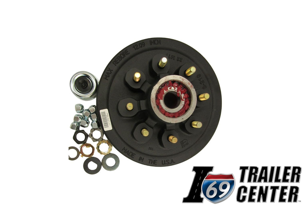 7K Hub & Drum Kit, Studded 9/16"