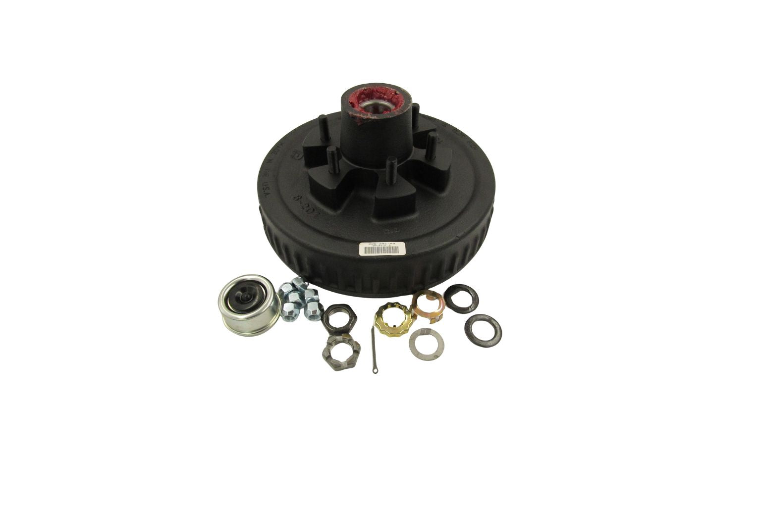 6K Hub & Drum Kit, Studded 1/2"