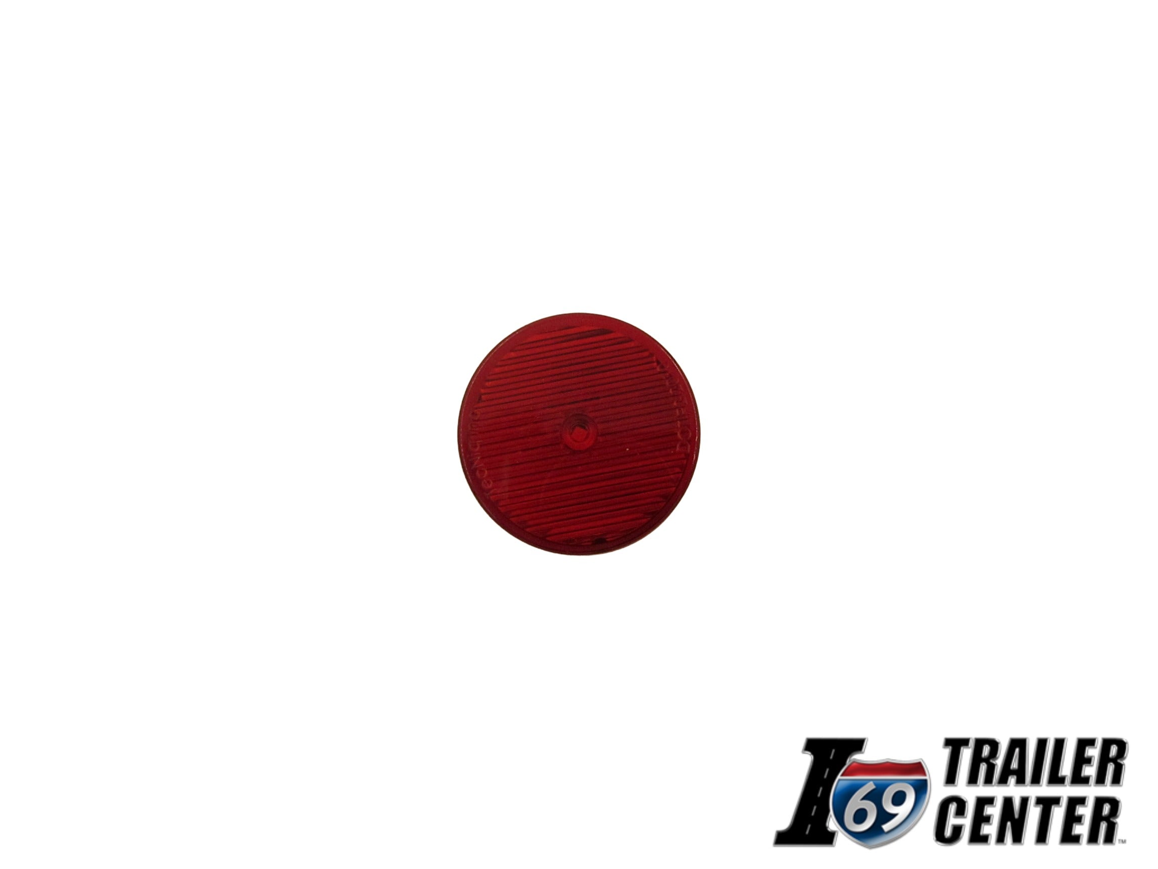 2" Round, Red Side marker Light